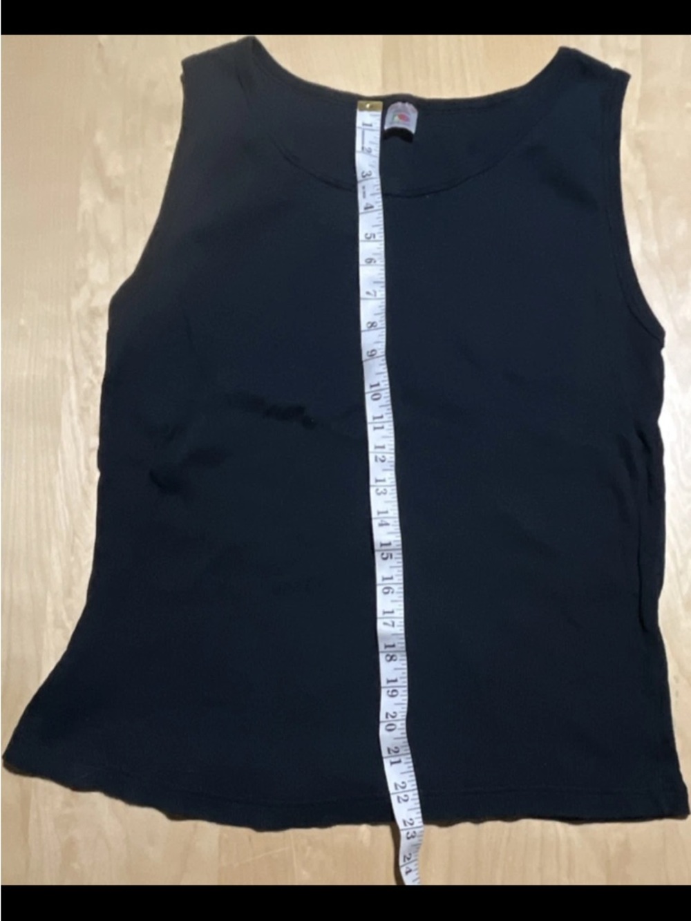 100% cotton vintage tank top